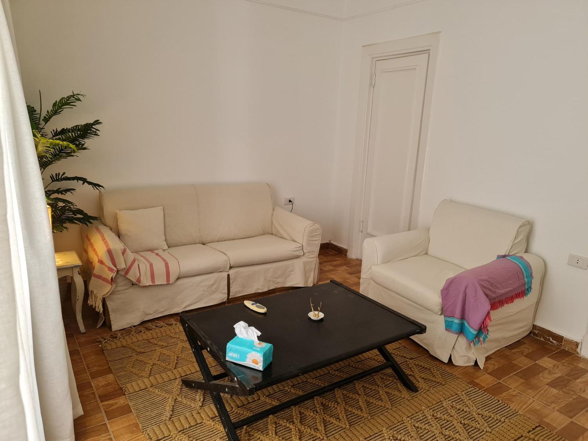 Partial Nile View 2 Bedroom In Zamalek Newly Renovated Appartamento *