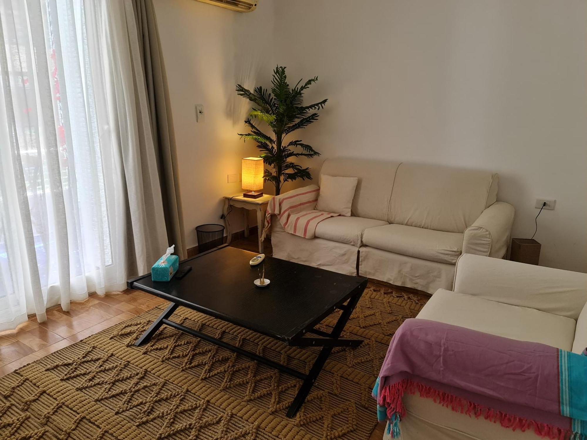 Apartment Partial Nile View 2 Bedroom In Zamalek Newly Renovated