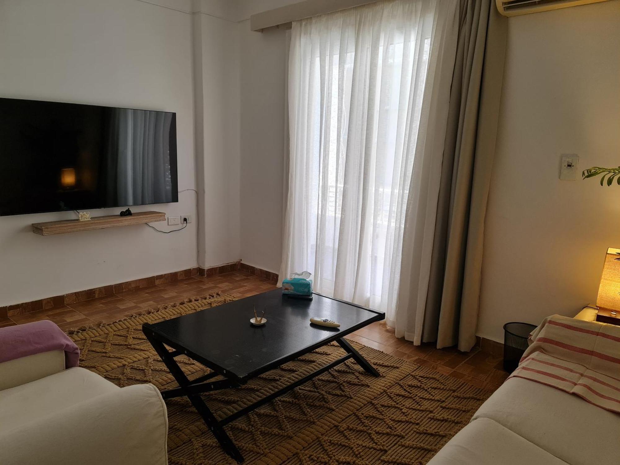 Partial Nile View 2 Bedroom In Zamalek Newly Renovated Apartment Cairo